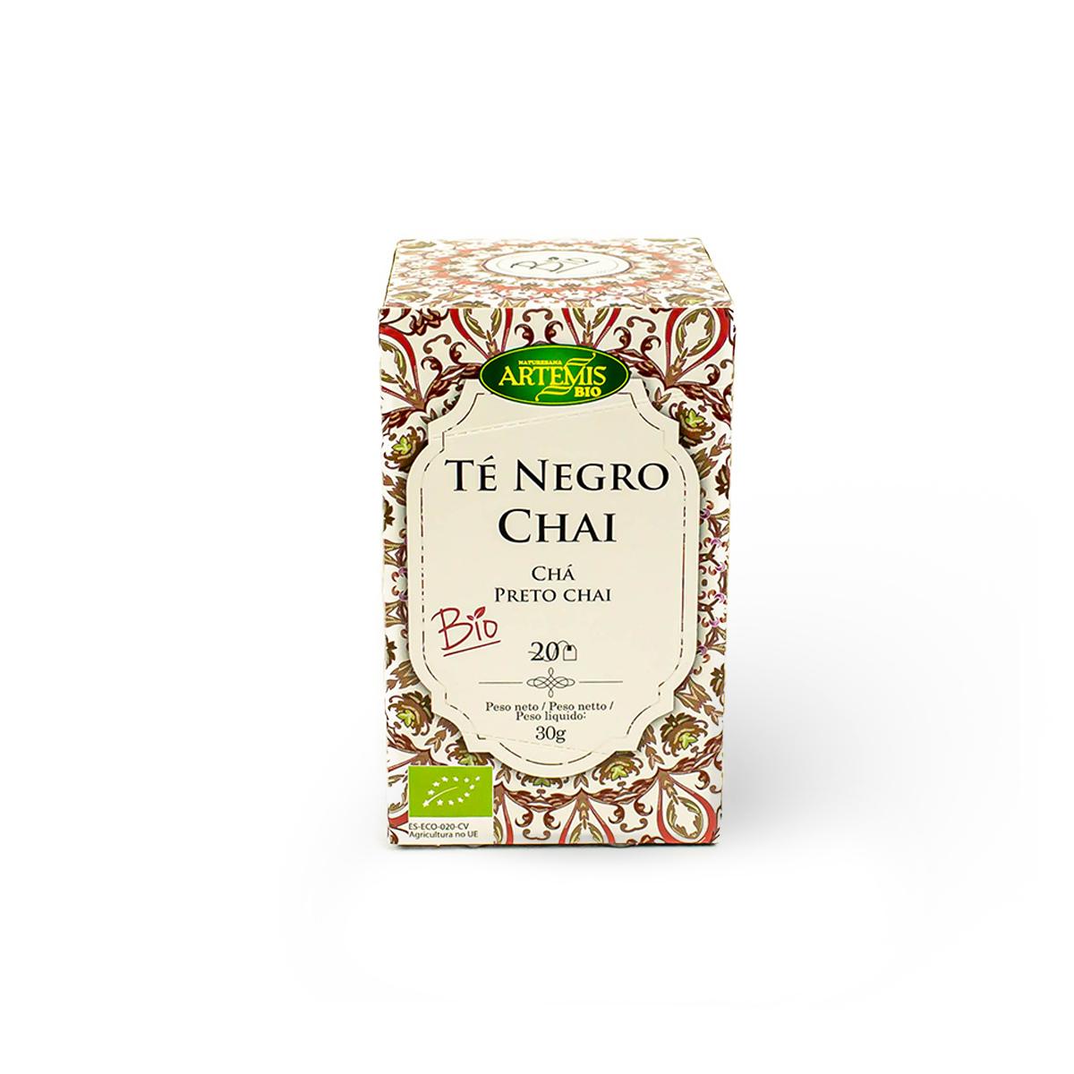 Chá Chai Preto Eco 20 Filtros Artemisbio