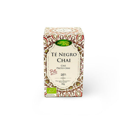 Chá Chai Preto Eco 20 Filtros Artemisbio