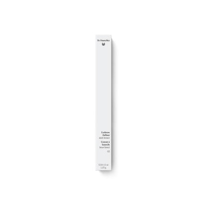 Lápis de Sobrancelhas Dr. Hauschka 02 Castanho Escuro 1,05 g