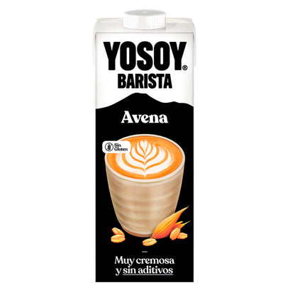 Bebida de aveia para barista sem glúten YOSOY 1L