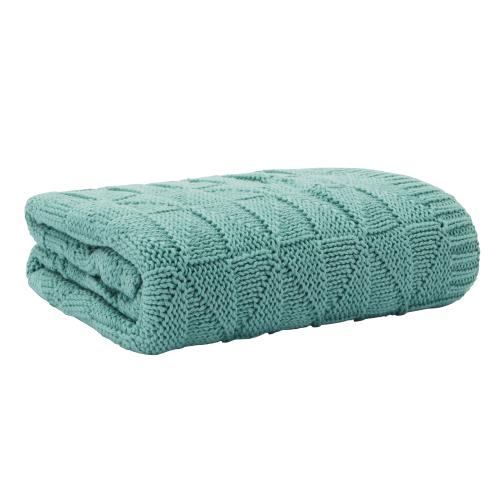 CoZee Cobertor de malha 100% algodão para bebé Tutti Bambini riscas multicoloridas