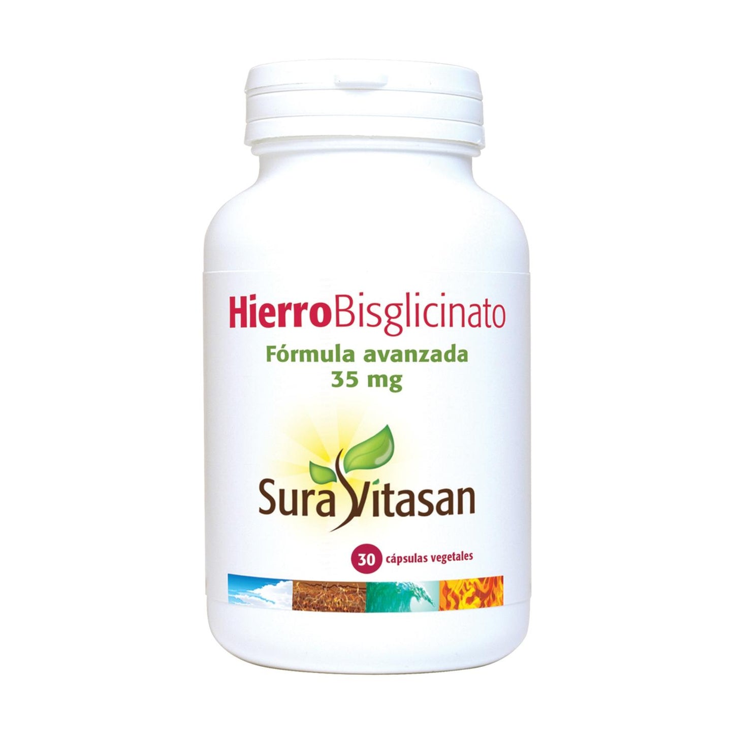 Bisglicinato de Ferro 30 Cápsulas Sura Vitasan