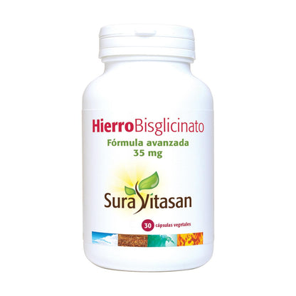 Bisglicinato de Ferro 30 Cápsulas Sura Vitasan