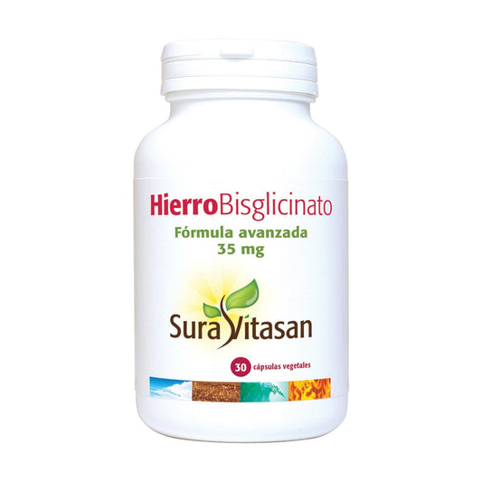 Bisglicinato de Ferro 30 Cápsulas Sura Vitasan