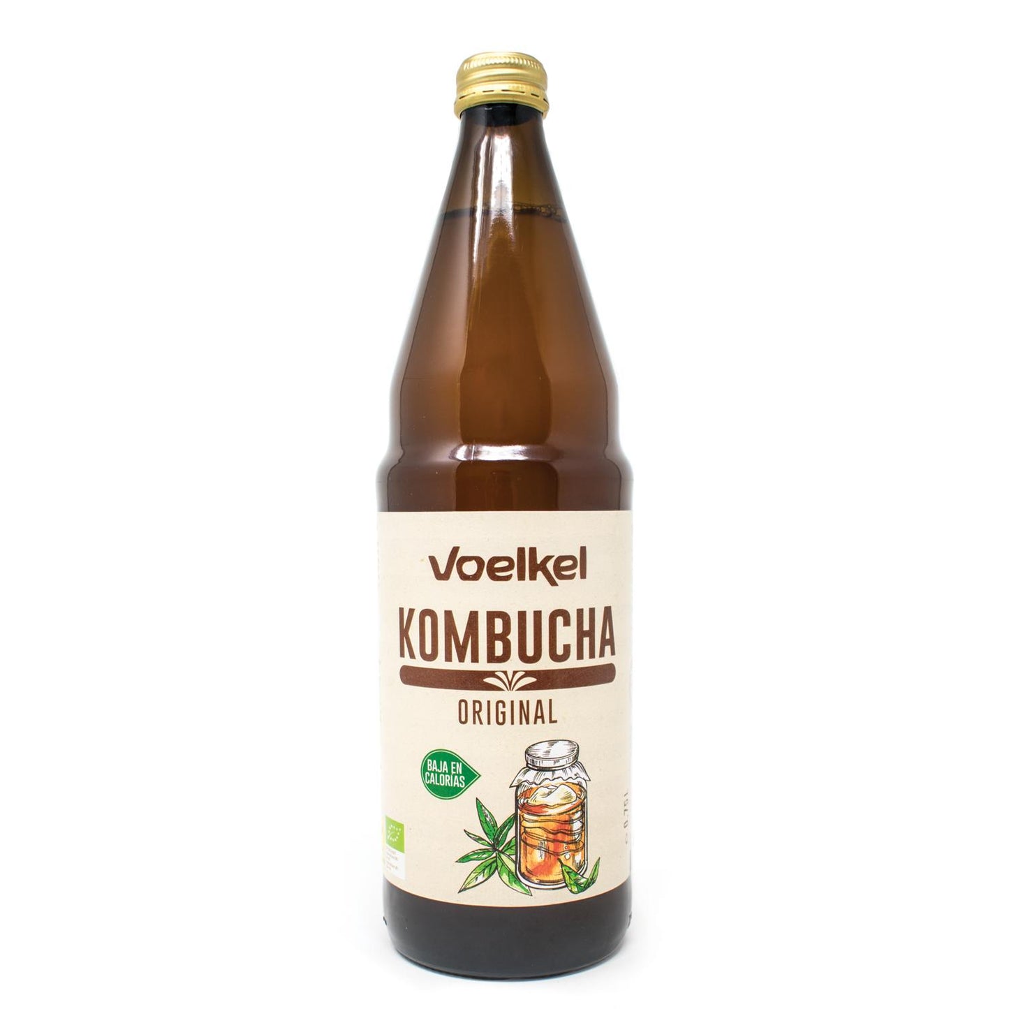 Embalagem de 6X Kombucha Voelkel BIO Original 750 ml