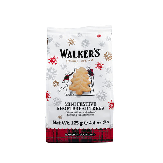 Mini Galletas de Mantequilla Shortbread Árbol de Navidad Walkers 175 g