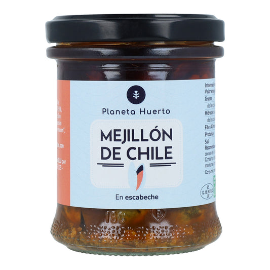 Mexilhões em Conserva com Pimento Planeta Huerto 165 g