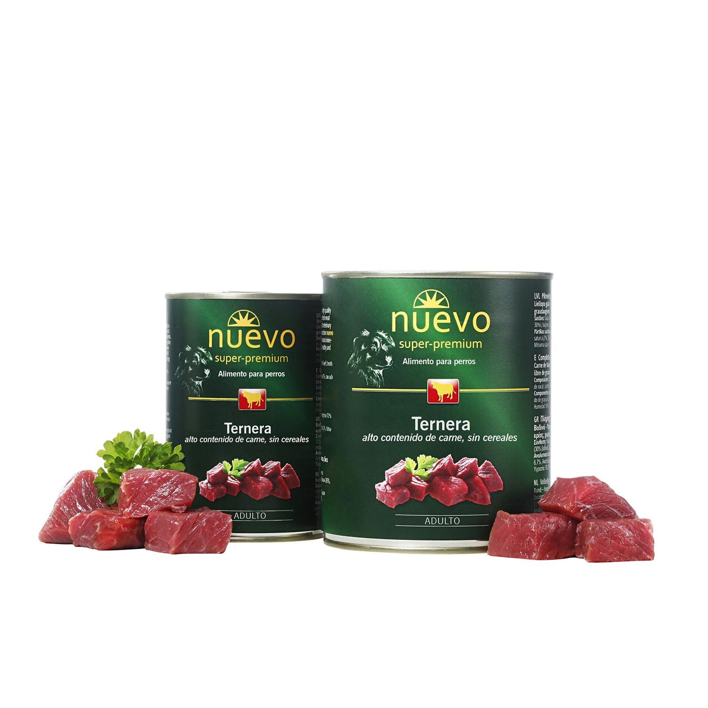Nova Carne de Novilho Enlatada para Cães Adultos 400 g
