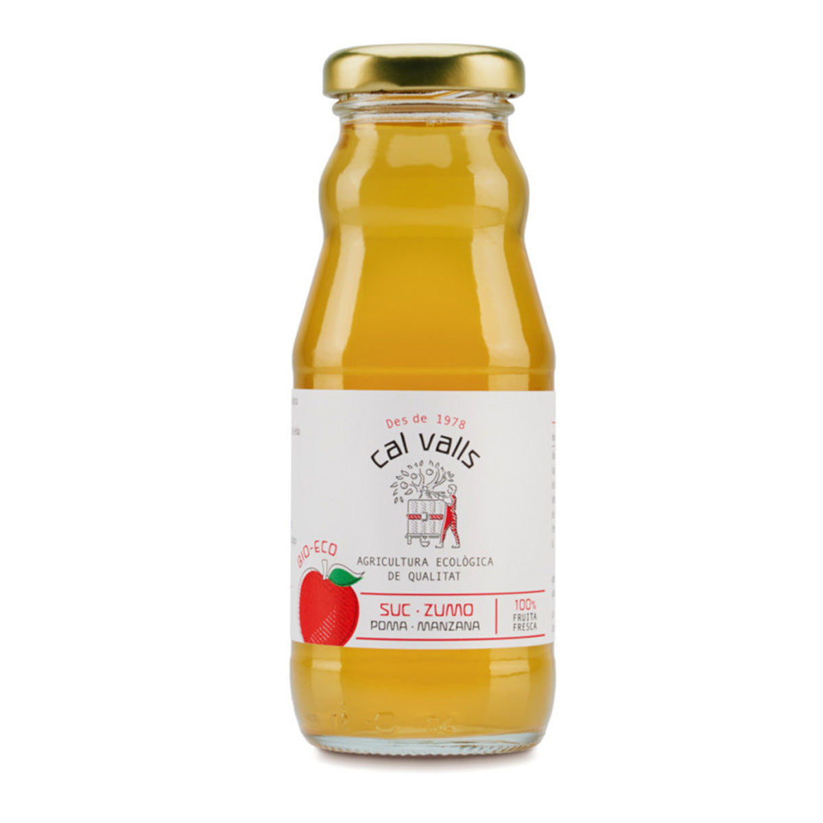 Sumo de Maçã Biológico Cal valls 200 ml