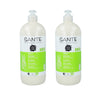 Embalagem de 2 sabonetes líquidos biológicos Sante Ananás e Limão, 950 ml