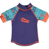 T-shirt de proteção solar Manta Ray Close Parent XXXL para bebé