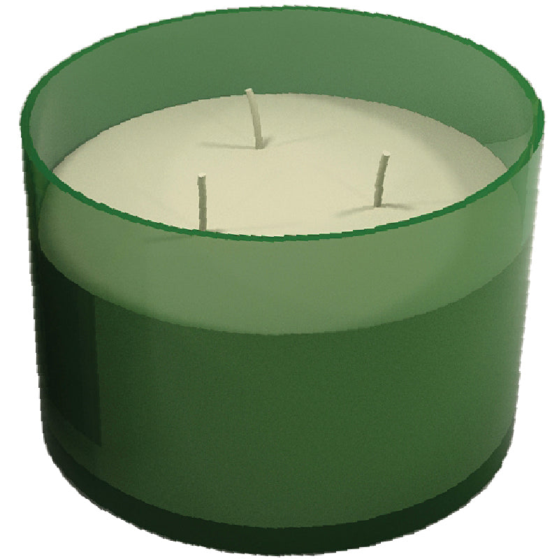 Vela perfumada Jaipur Lily &amp; Gardenia 3 pavios Roura