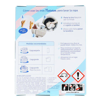 Tiras de lavagem Eco Floral, Natulim, 40 lavagens