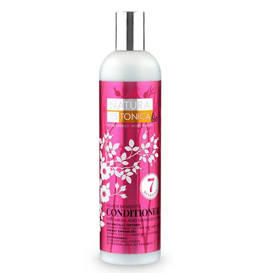 Condicionador para cabelos fracos e danificados 7 benefícios Natura Estónica 400 ml