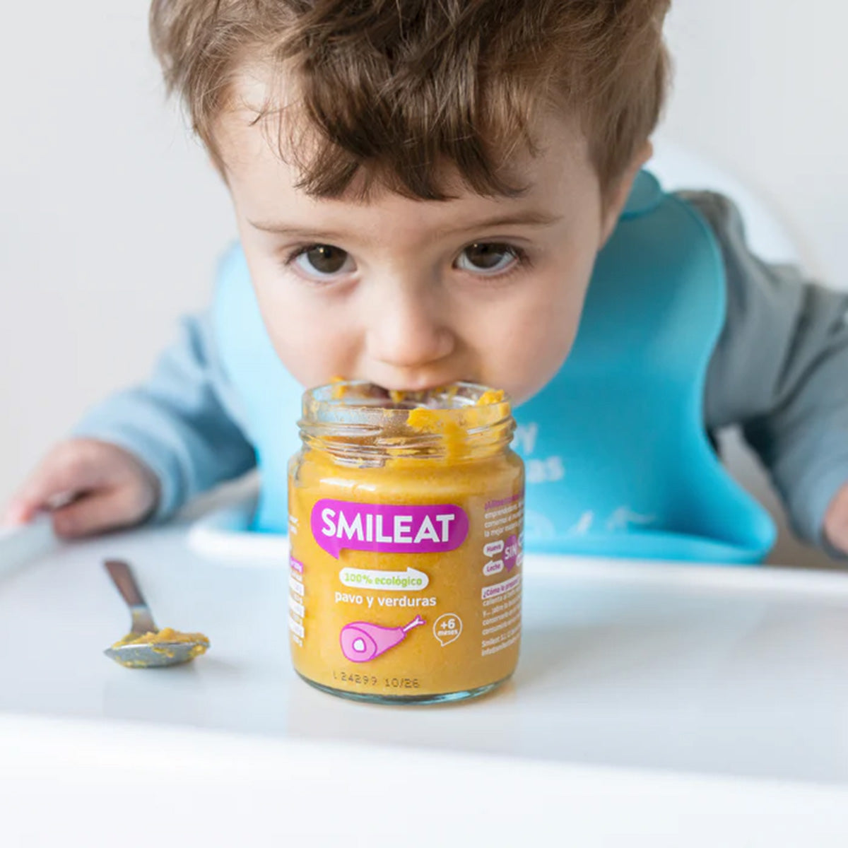 Smileat Peru e Vegetais Biológicos em Pote +6 meses, 230g
