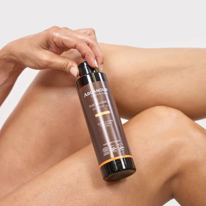 Óleo corporal vitamínico seco Essence ECO Arganour 200 ml