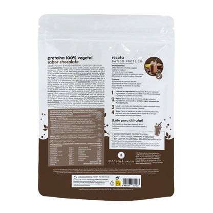 Proteína vegetal ECO 73% chocolate Planeta Huerto 1Kg