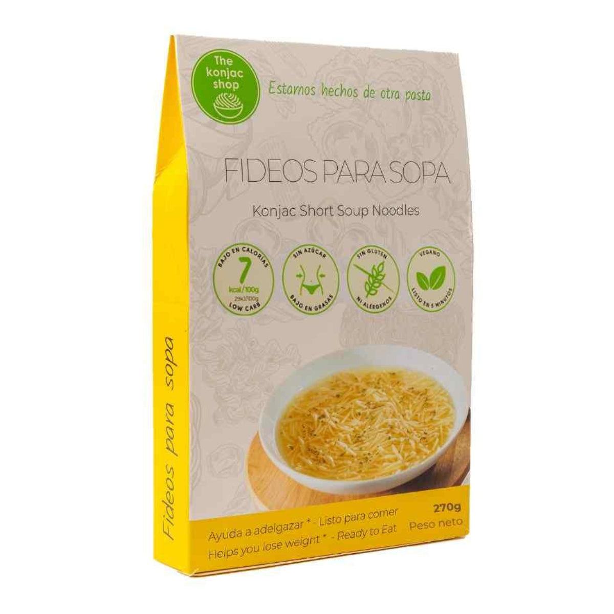 Massa para sopa Konjac Shop 270gr