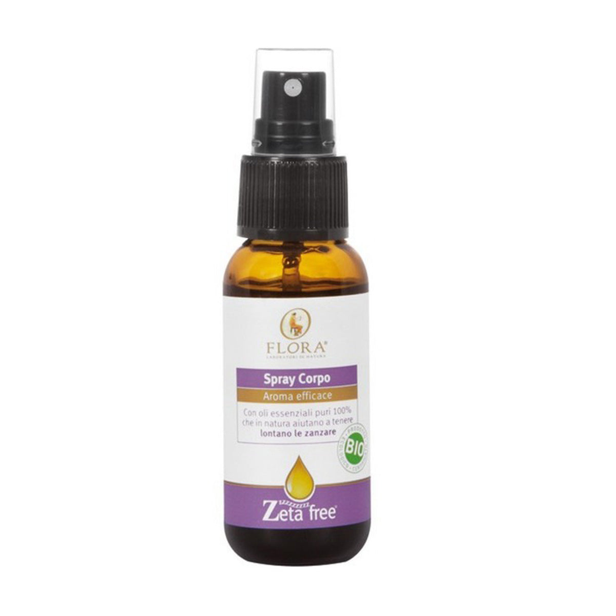 Spray Corporal Repelente de Mosquitos Orgânico Flora 100 ml