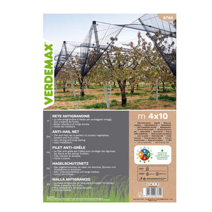 Tela anti-granizo Verdemax 4 x 10 m