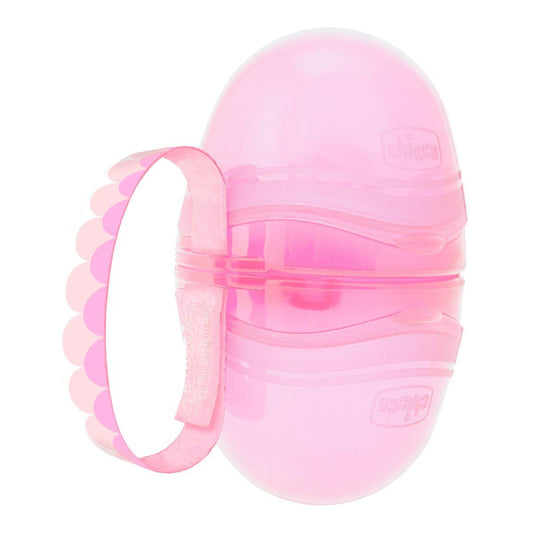 Porta-chupetas duplo Chicco azul