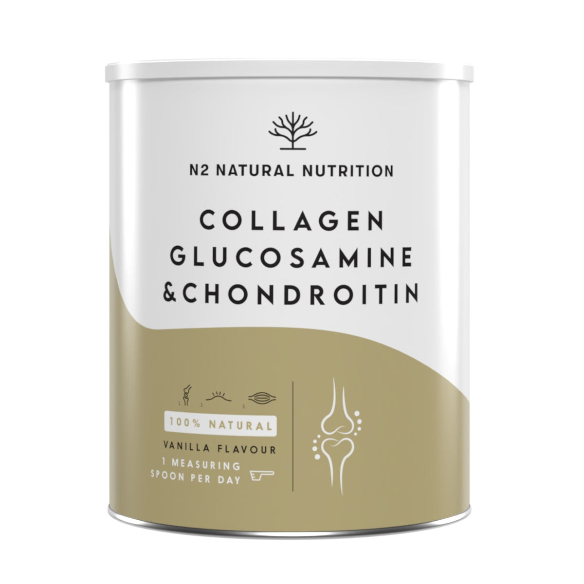 Colágeno Hidrolizado en Polvo 30 días Articulaciones N2 Natural Nutrition 400 g