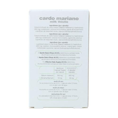 Cápsulas Naturais de Cardo Mariano Soria 9/11, Libertação Prolongada