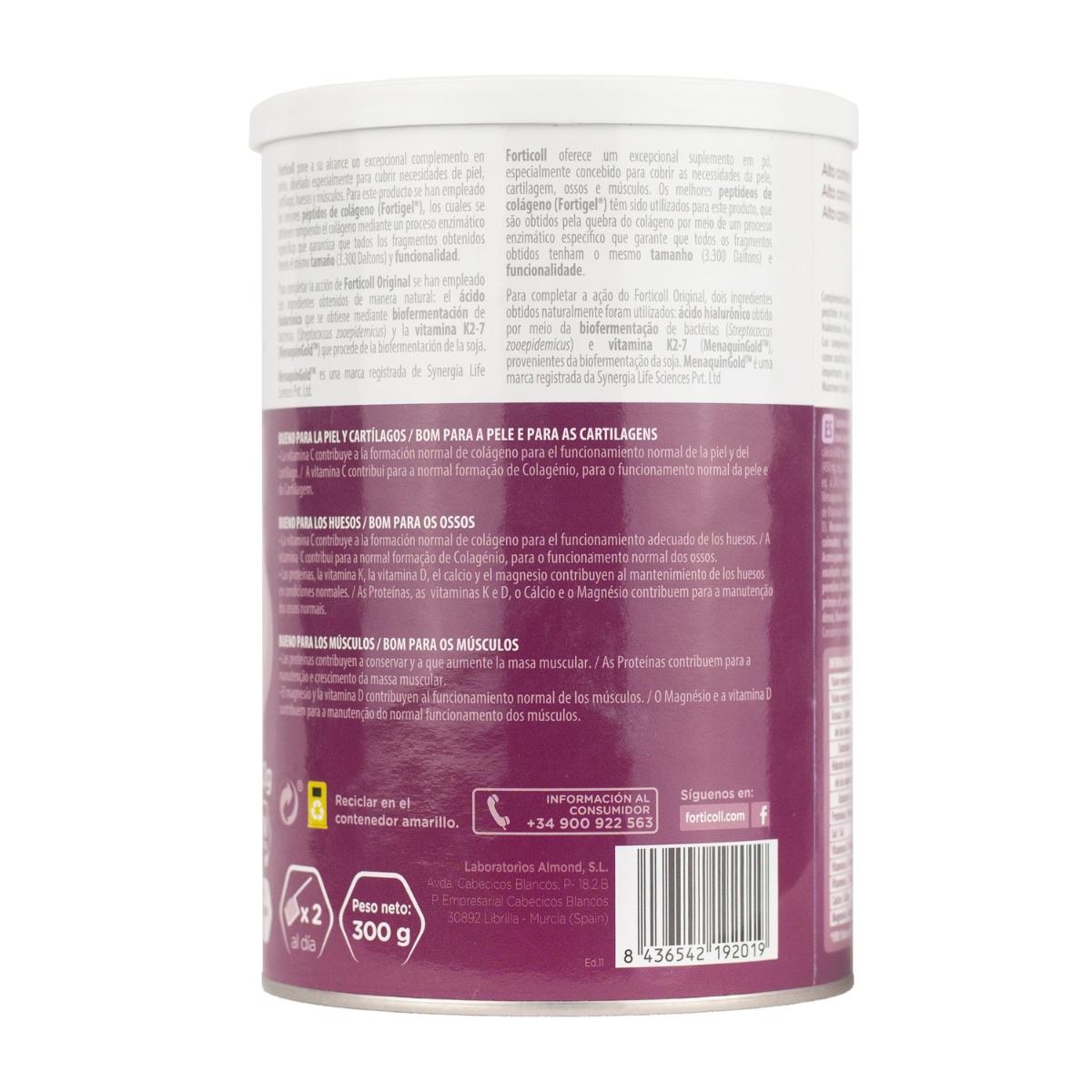 Forticoll Colagénio Bioativo 300 g