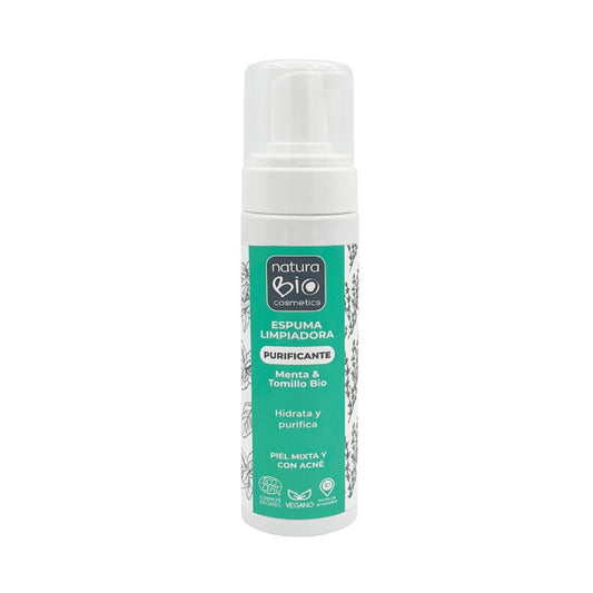 Espuma de Limpeza Purificante Naturabio, NATURABIO, 200 ml