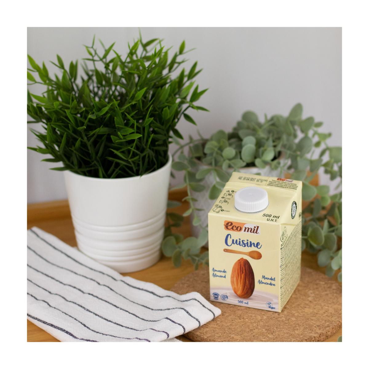 Preparação culinária Cozinha Amêndoa Ecomil 500 ml