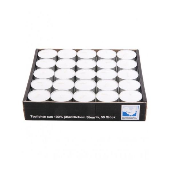 Velas Kerzenfarm (para difusor) Brancas 50 unid.