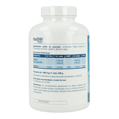 Pack 2x NuaDHA 1000 Nua Laboratories 132 pérolas