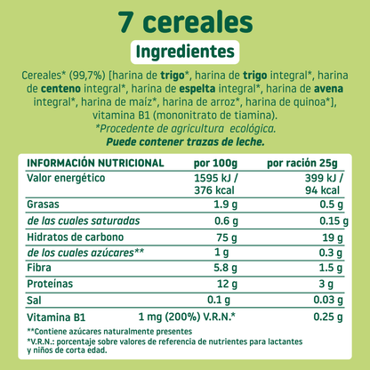 Papa de Cereais Smileat Eco 7 200 g