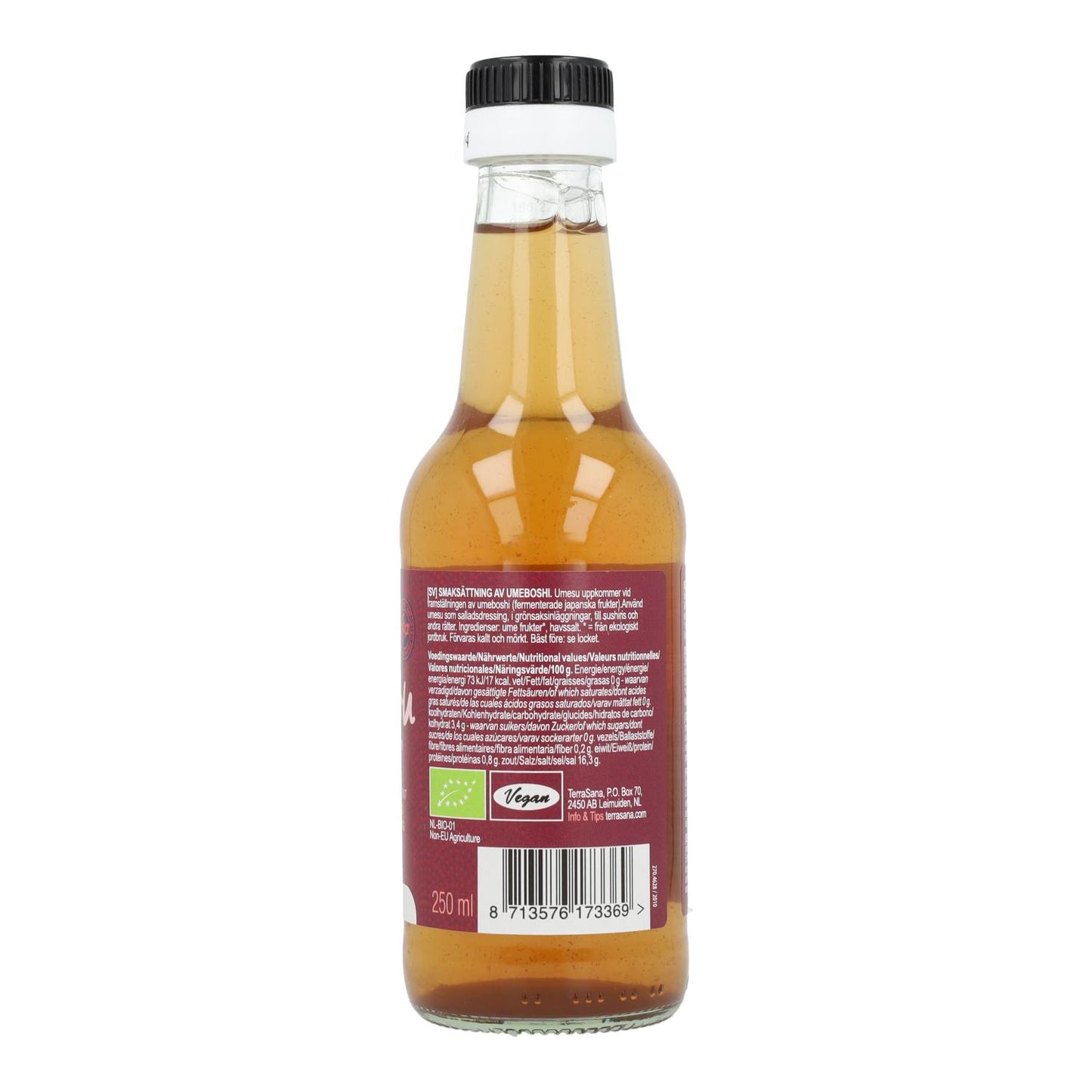 Umeboshi Vinagre Bio Terrasana 250 ml