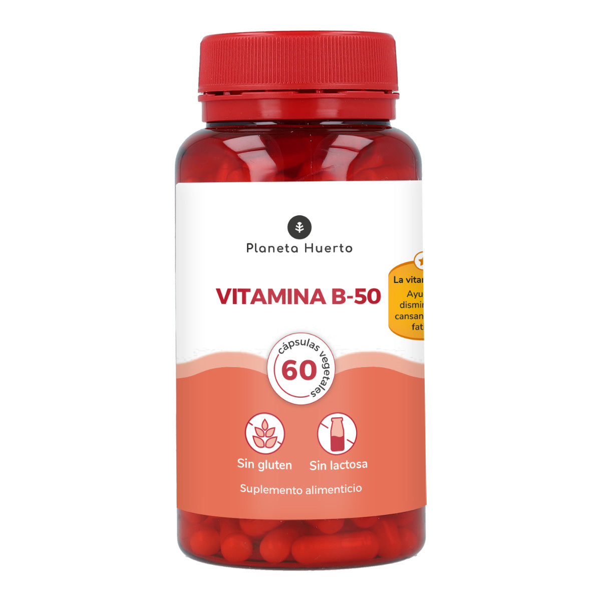 Vitamina B-50 Planeta Huerto 60 Cápsulas