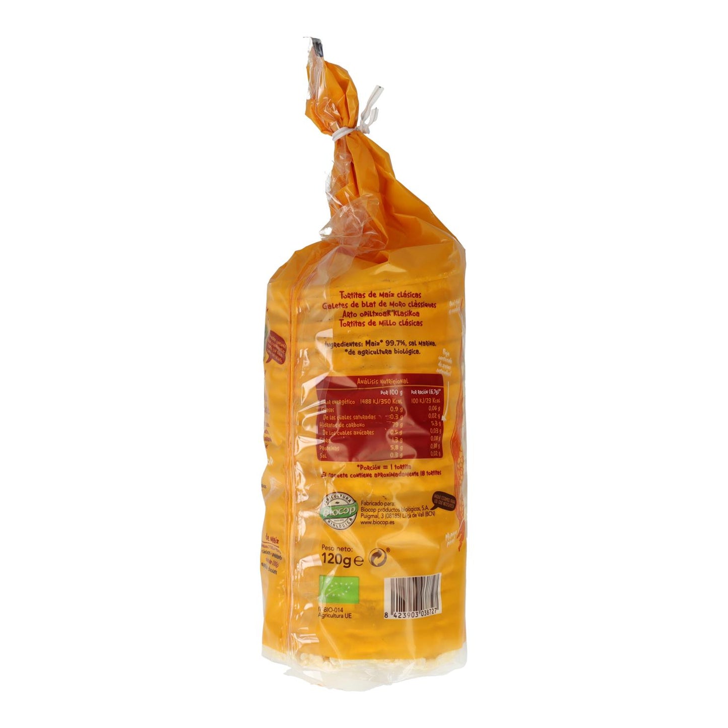 Bolos de Milho Biocop 120 g