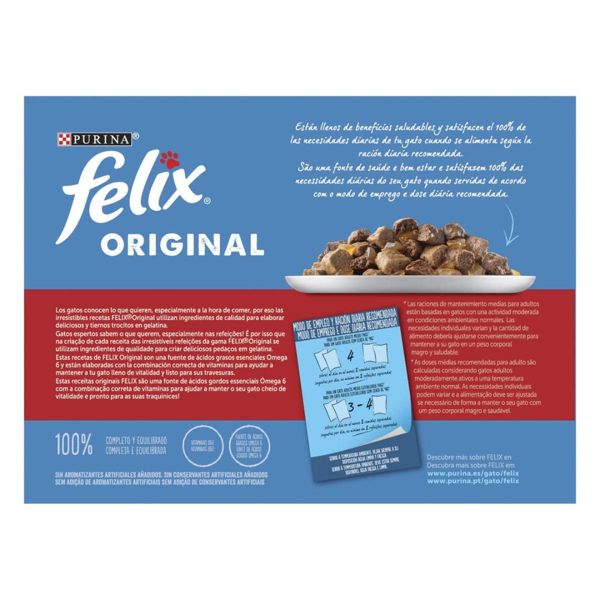 FELIX Original Festa de Sabores em Gelatina 12 x 85 g