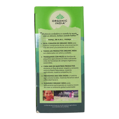 Tulsi Original Orgânico Índia 25 saquetas