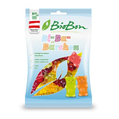 Ursinhos de goma de fruta biológica BioBon 100g
