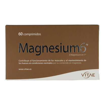 Magnésio 6 Vitae 60 Comprimidos
