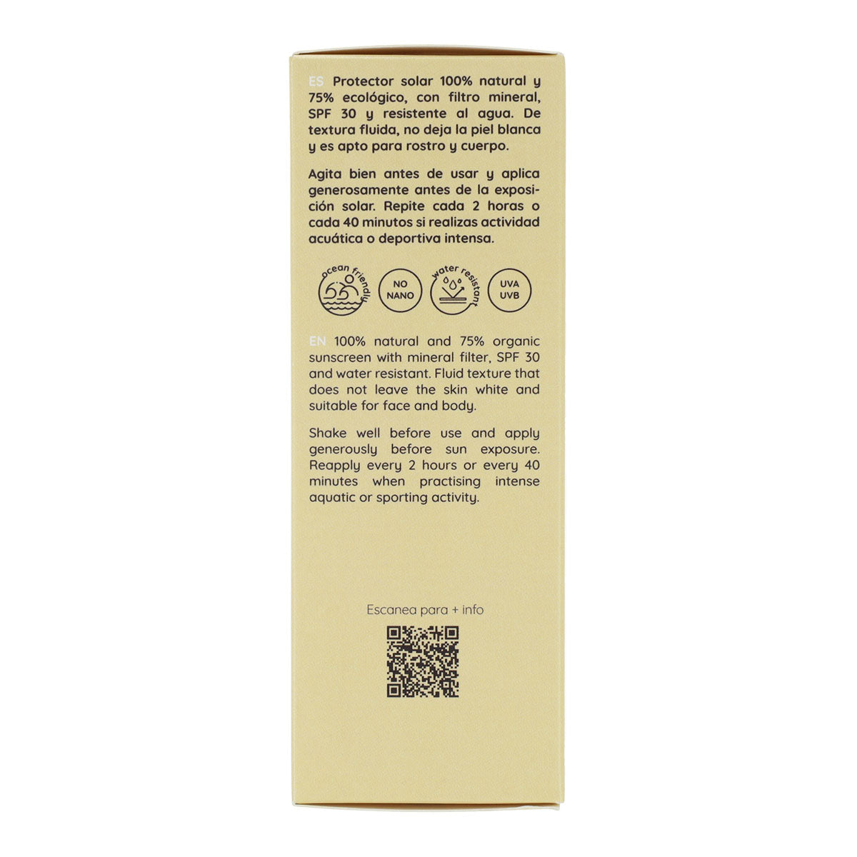 Pack de 2x Protetor Solar Fluido FPS 30 BIO Matarrania 100 ml