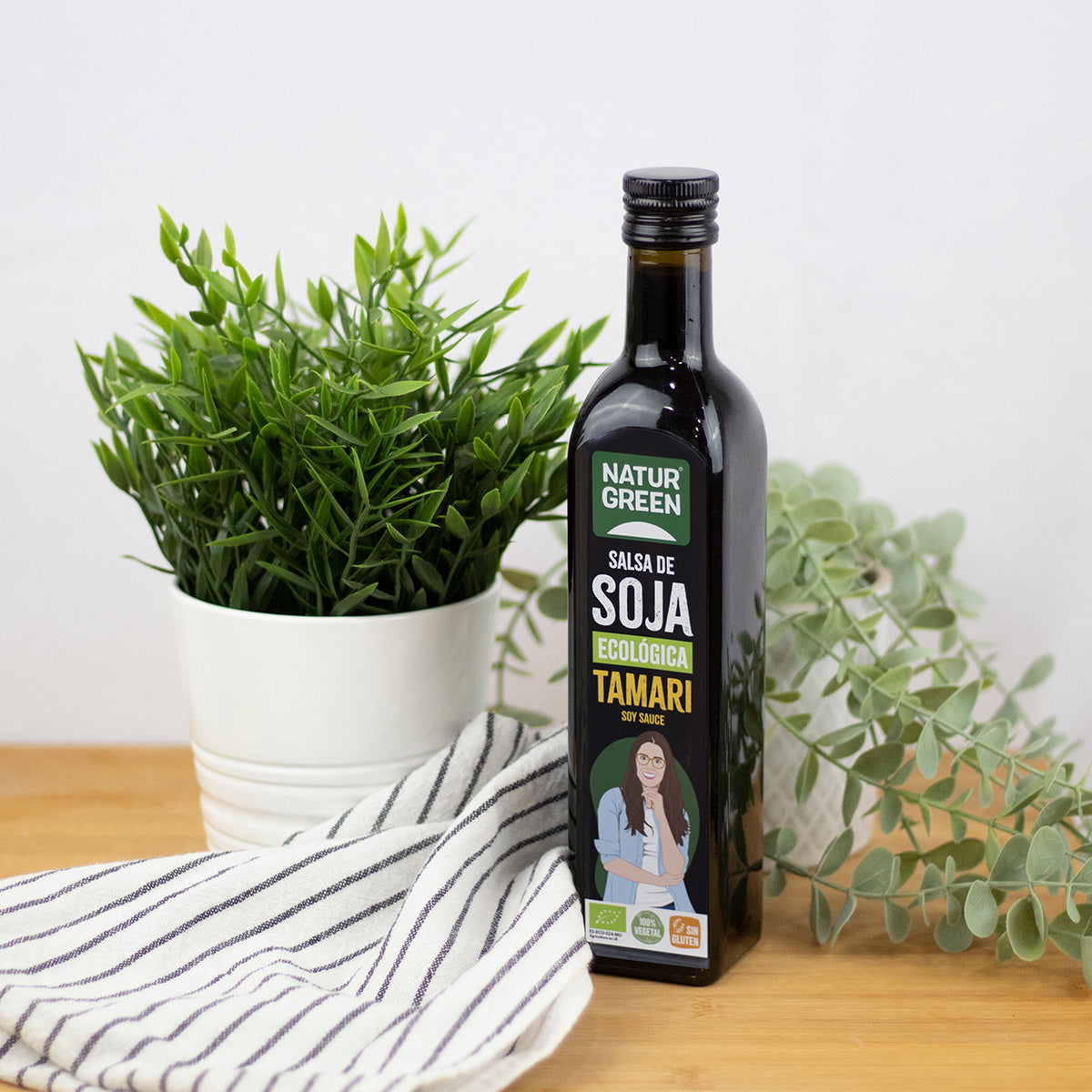 Tamari, verde natural, 500 ml