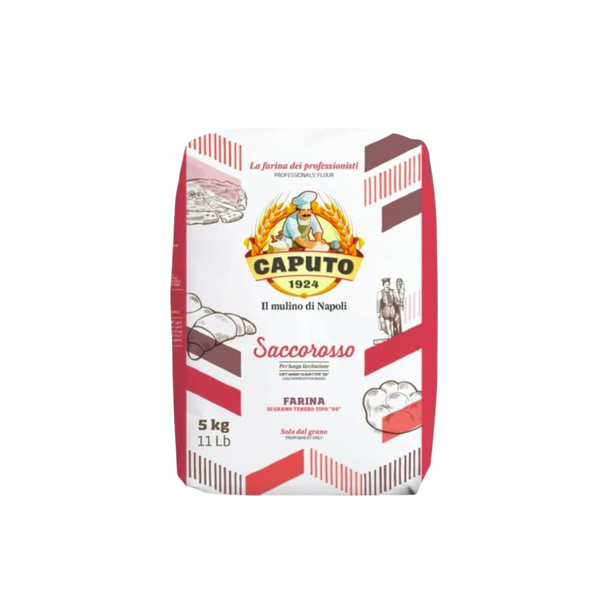 Farinha CAPUTO Saccorosso 00 5KG