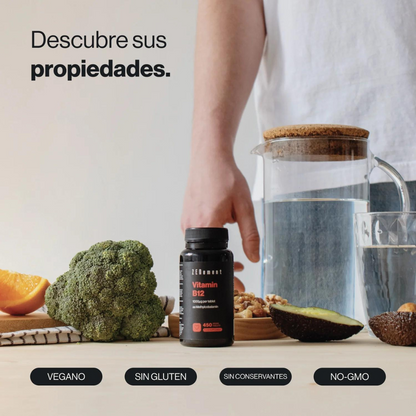 Vitamina B12 1000 mcg Zenement 450 comprimidos vegan
