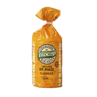 Embalagem com 2 bolinhos de milho Biocop, 120 g