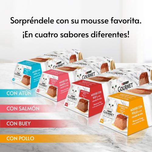 Embalagem de 6 x Mousse de Frango GOURMET REVELATIONS (4 x 57 g)