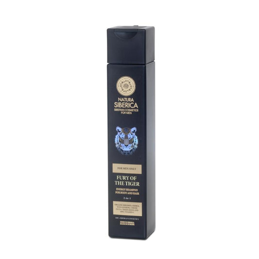 Champô Energizante 2 em 1 Tiger's Fury da Natura Sibérica, 250 ml