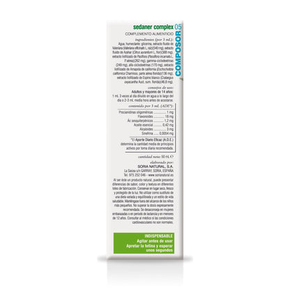 Composor 5 Valerian Complex XXI Soria Natural 50 ml