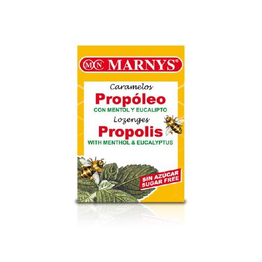 Rebuçados Marnys Própolis e Mentol Sem Açúcar 36,5g