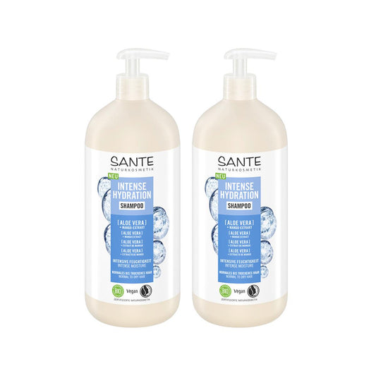 Pack de 2 Champôs Sante Aloe Hidratação Intensa 950 ml